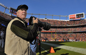 Dave Black   working portrait NFL game 2012