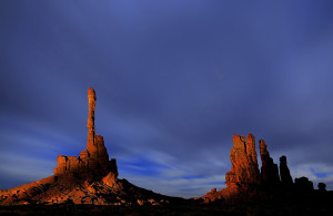 Midnight Monuments  -  Lightpainting