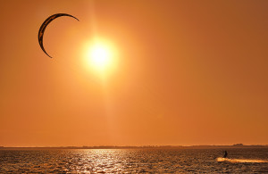 Crescent Kite Boarder